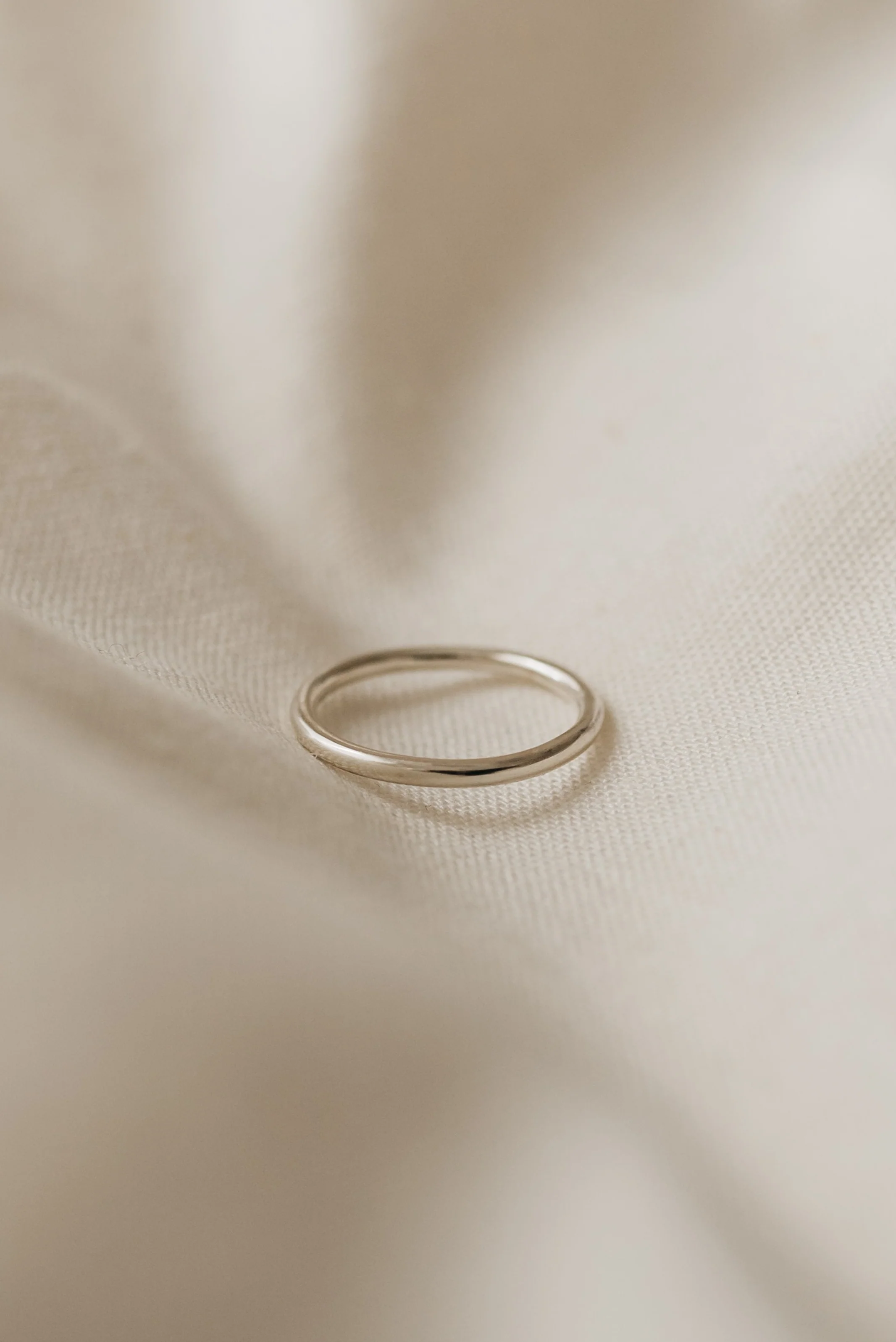 Silver Chunky Minimal Ring
