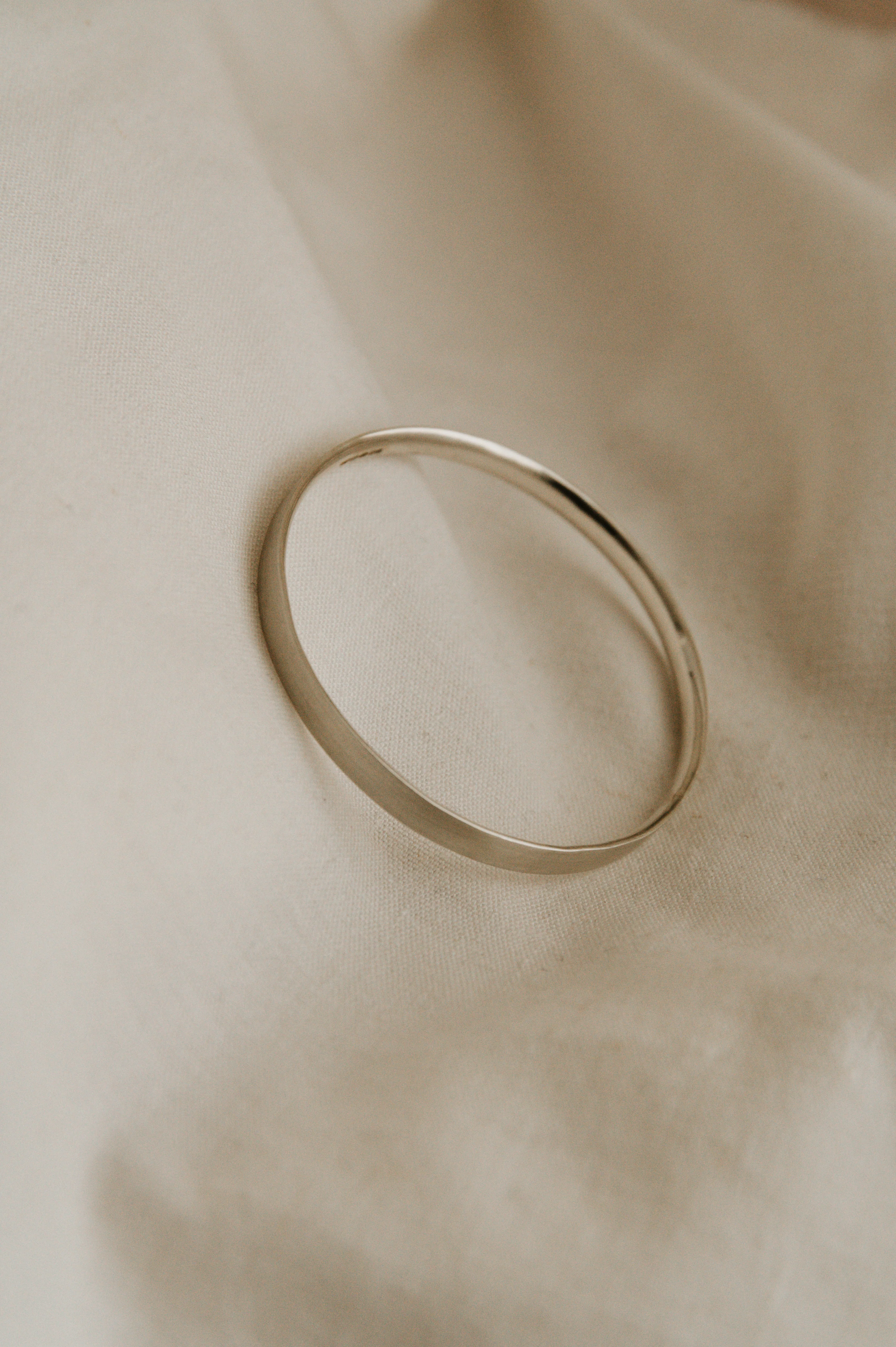Silver Contrast Bangle - Image 4
