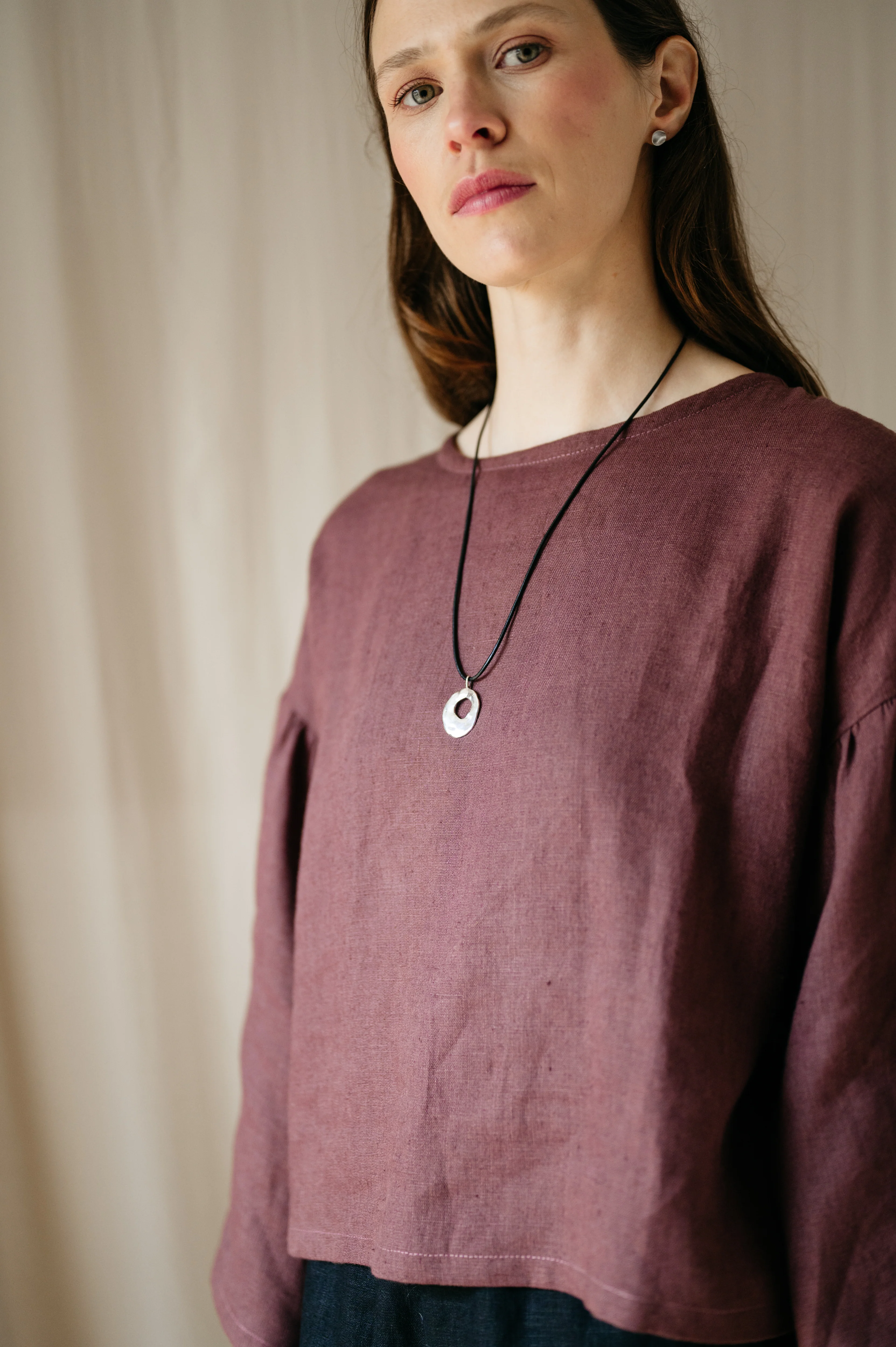 Silver Hag Stone Pendant - Image 4