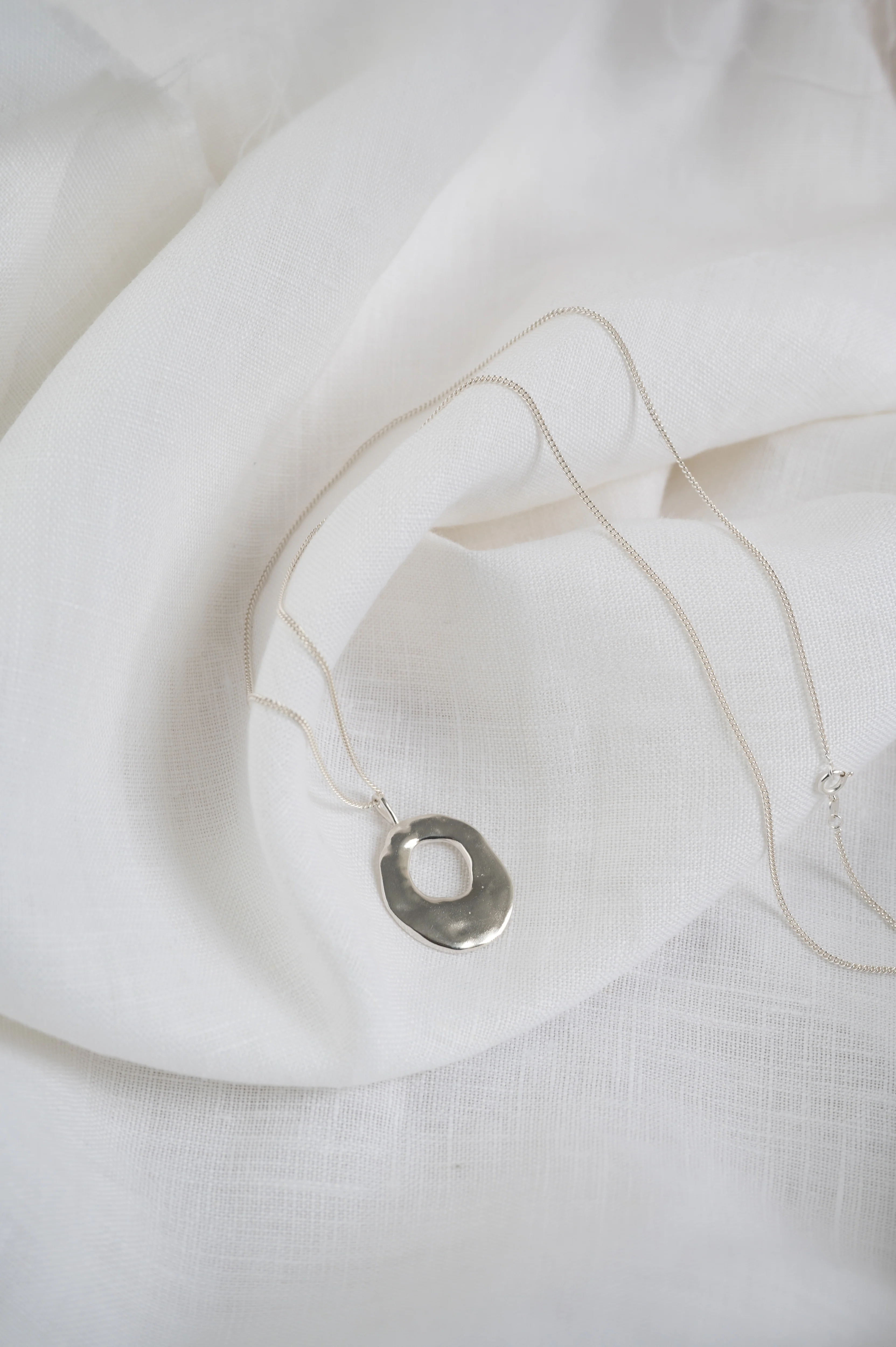 Silver Hag Stone Pendant - Image 6
