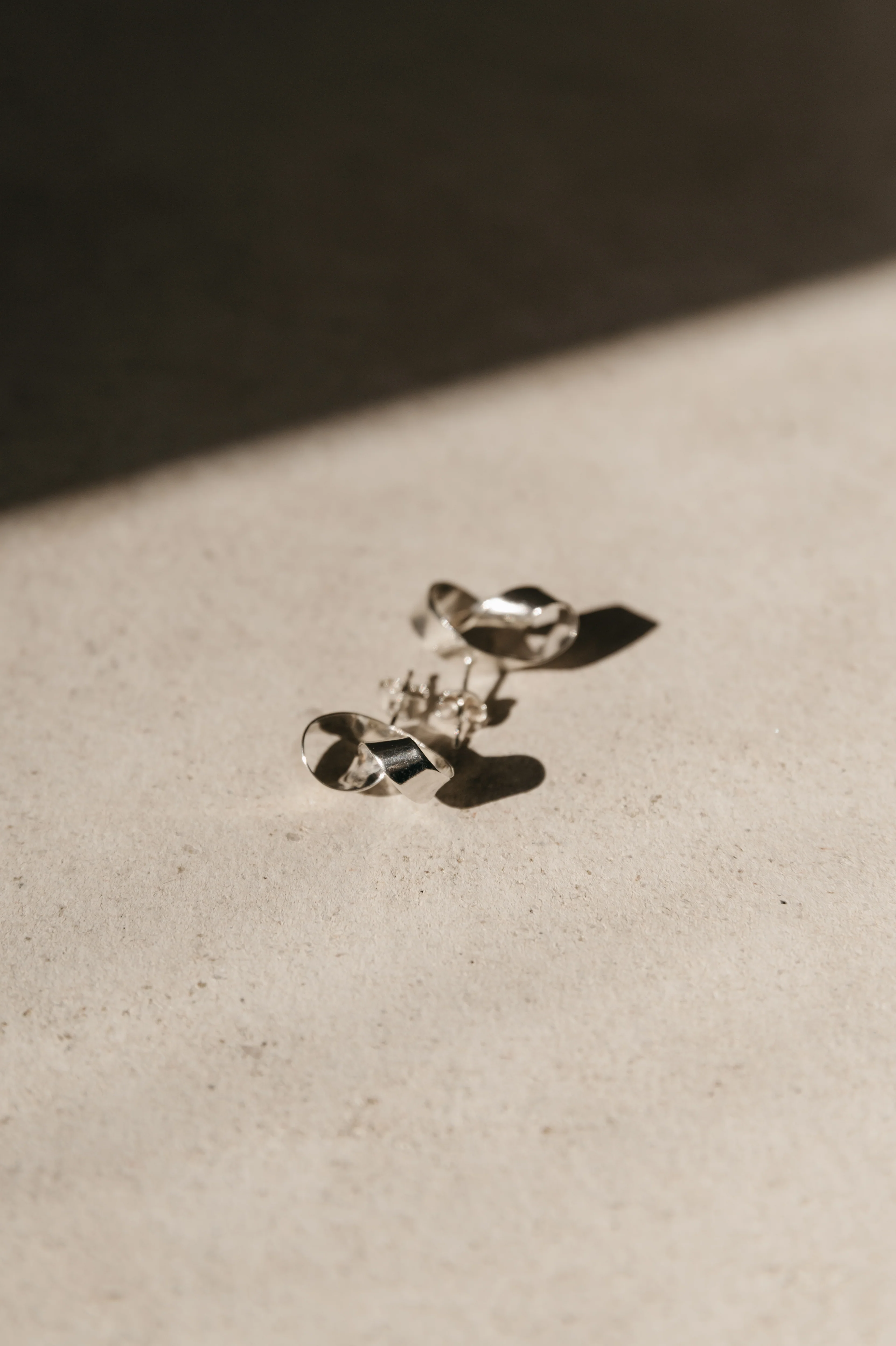 Silver Infinity Studs