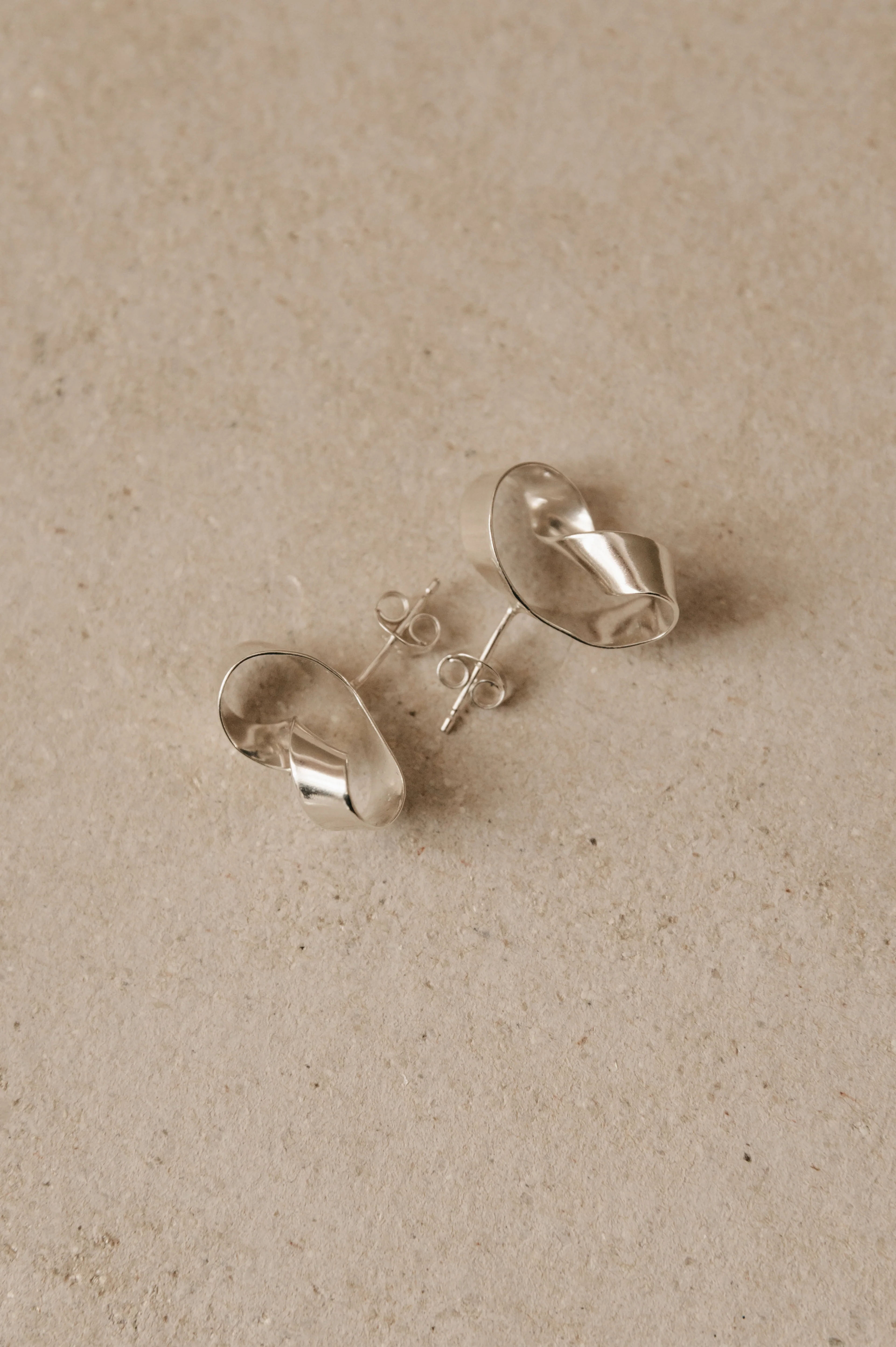 Silver Infinity Studs - Image 4