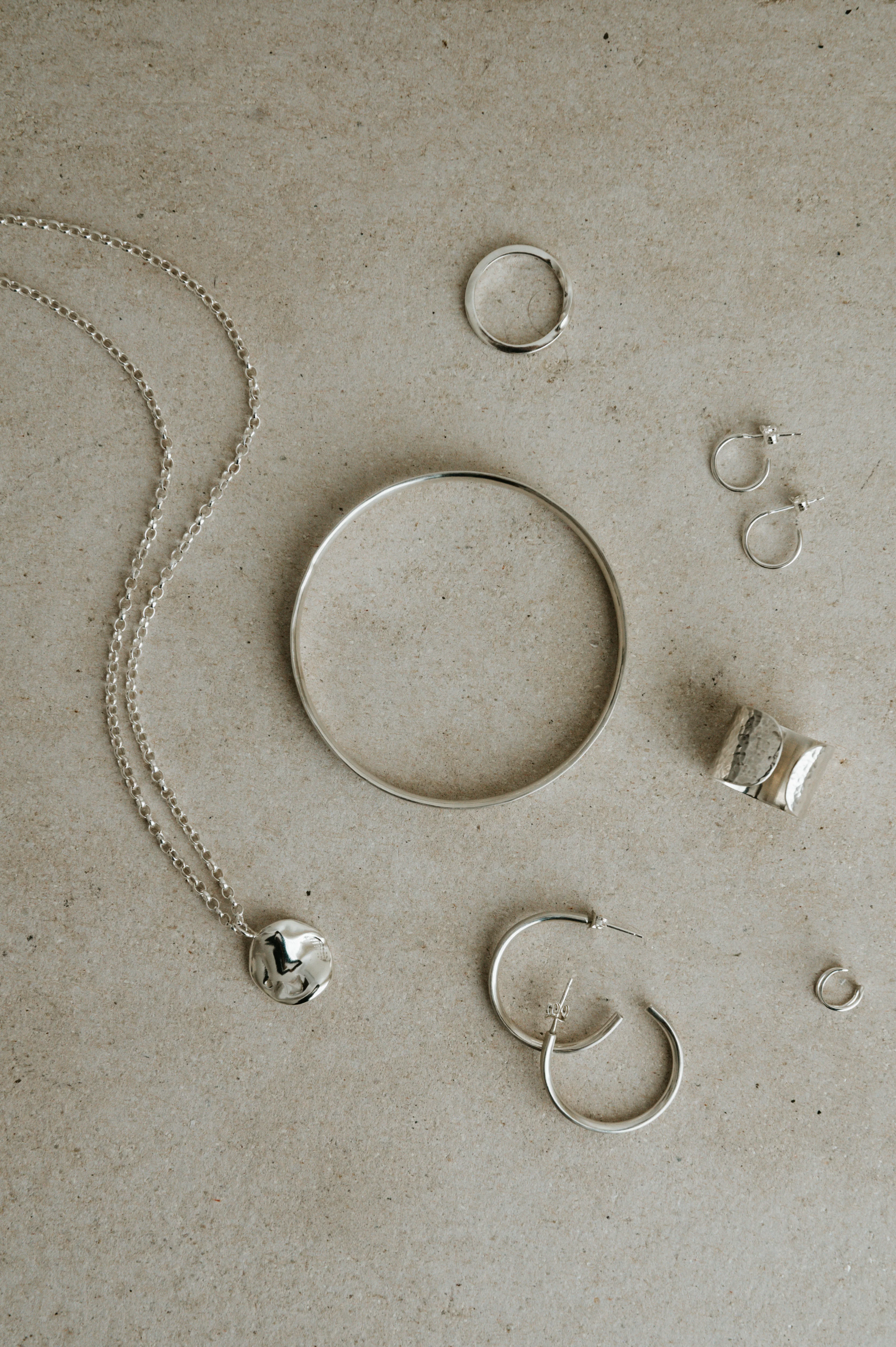 Silver Chunky Twist Ring - Image 5
