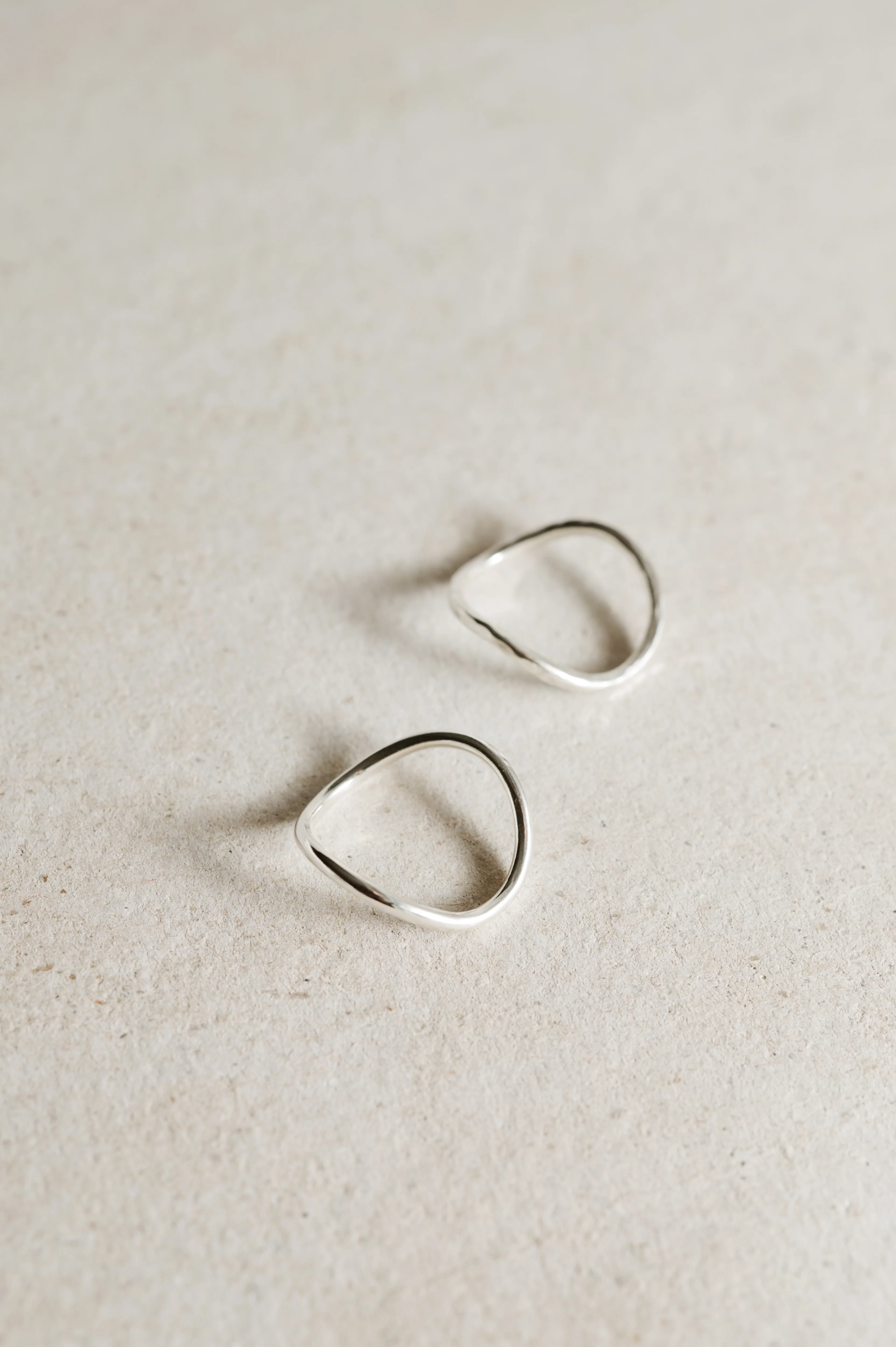 Silver Chunky Wave Ring - Image 5